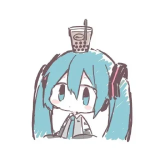 🍔 emoji °•Мику°• Telegram sticker 11 of 30