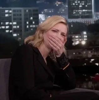 🤮 emoji Cate Blanchett Telegram sticker 14 of 30