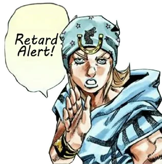 😕 emoji Jojo part 5 Telegram sticker 23 of 24
