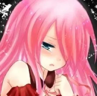 😠 emoji Luka, Megurine Luka Telegram sticker 13 of 113