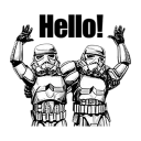 Sticker from Star wars