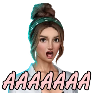 🤬 emoji Лайя @ajnssnsnsnsm Telegram sticker 15 of 33