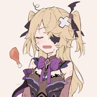 ☂ emoji °Фишль @genshinbyevico Telegram sticker 18 of 28