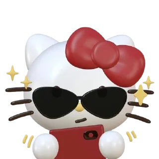🌟 emoji рожева кицька Telegram sticker 11 of 25