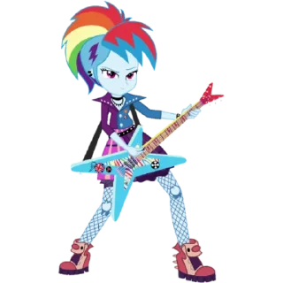 🎸 emoji My little pony Telegram sticker 21 of 108