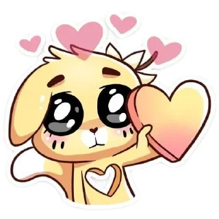 ❤ emoji Vanillka ::@Yoomiiiaa Telegram sticker 6 of 46