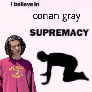 🛐 emoji Conan Slay by sashaeffrime Telegram sticker 24 of 75