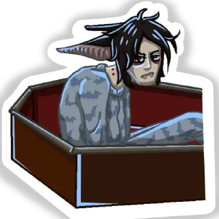 🥱 emoji MCR stickers Telegram sticker 17 of 20