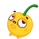 🙄 emoji Hot Lemon Telegram sticker 10 of 10