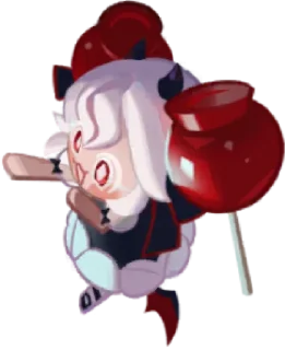 🤩 emoji Candy apple cookie @zeronyaaan @TgEmodziBot Telegram sticker 6 of 58