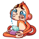😭 emoji Go Ape Telegram sticker 15 of 35
