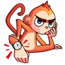 ⌚ emoji Go Ape Telegram sticker 16 of 35