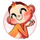 😊 emoji Go Ape Telegram sticker 7 of 35