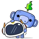 😰 emoji Discord: Wumpus Nitro Elite @CrazySnep Telegram sticker 5 of 30
