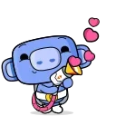 ❤️ emoji Discord: Wumpus Nitro Elite @CrazySnep Telegram sticker 10 of 30
