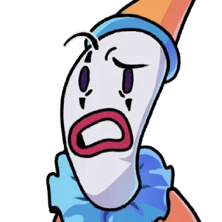 🤨 emoji The Amazing Digital Circus Telegram sticker 6 of 17