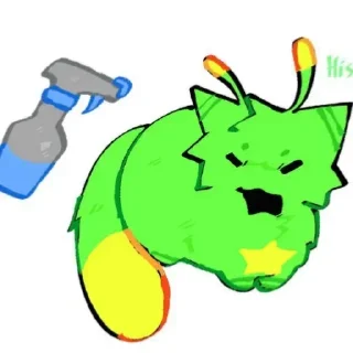 🌱 emoji Gnarpy :3 I by @MoonLumi1 Telegram sticker 9 of 52