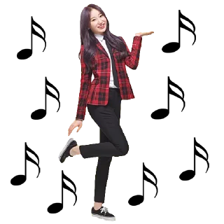 💃 emoji @jonafzan Iz*one IZONE Telegram sticker 24 of 50