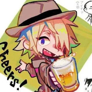 🍻 emoji SCP foundation personal mashup Telegram sticker 15 of 80