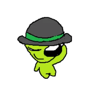 🎩 emoji Pt 2! Pak by E78. artist- @lilalienz4ever Telegram sticker 18 of 86