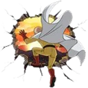 ⬆ emoji OnePunchMan Telegram sticker 5 of 29