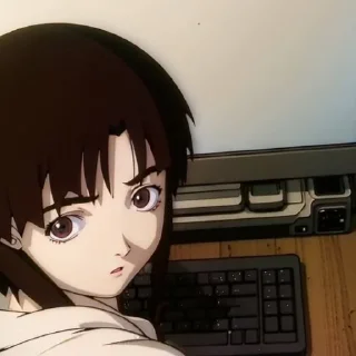 Sticker from Lain