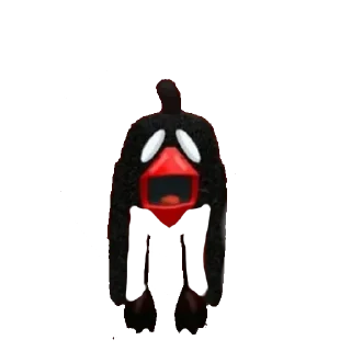 😱 emoji Чикен ган Telegram sticker 5 of 10