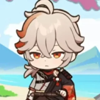 ❤ emoji казуха для алекса Telegram sticker 12 of 68