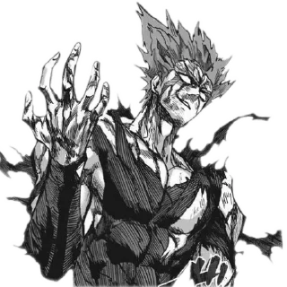 Sticker from garou.