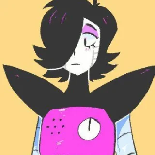 🙁 emoji Mettaton by @naixbokxvs Telegram sticker 24 of 25