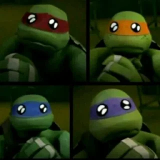 🥺 emoji Tmnt 2012 Telegram sticker 7 of 35
