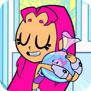 🐠 emoji Starfire ➩ @Earth928B Telegram sticker 6 of 45