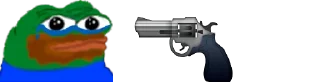 🔫 emoji Жабки Telegram sticker 14 of 26
