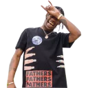 🤘 emoji Travis Scott - @knowmehomie Telegram sticker 10 of 11