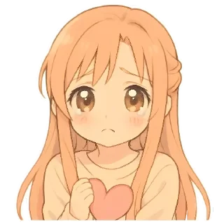 🥺 emoji Asuna & Парные 🫶 | @AsuMeo Telegram sticker 24 of 110