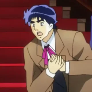 😏 emoji JoJo MeMe 1 @diosstickers Telegram sticker 10 of 120