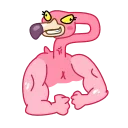 💪 emoji Пинки @FOXDIZIGNERLIFE Telegram sticker 19 of 27