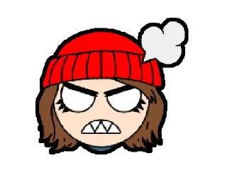 😡 emoji brawl boba Telegram sticker 5 of 12