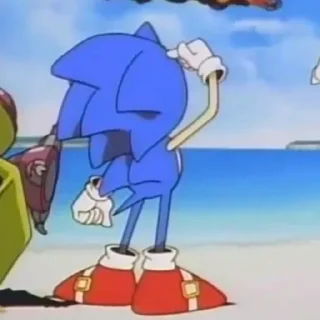 😶 emoji Sonic OVA by @sonic_the_hednehog Telegram sticker 23 of 116