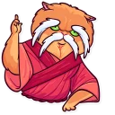 ☝️ emoji Meme Cats Telegram sticker 6 of 35