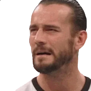 🤨 emoji CM Punk Telegram sticker 13 of 14