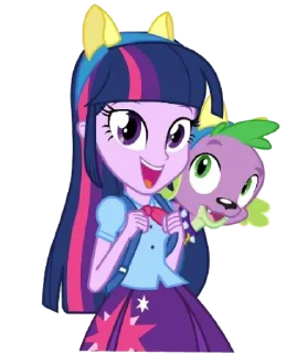 🎊 emoji Twilight EG | @MyLittlePony_bots Telegram sticker 19 of 100