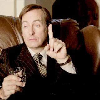👆 emoji Better Call Saul @freetopsticker Telegram sticker 8 of 51