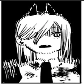 Sticker from Chainsaw Man