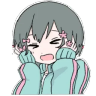 😭 emoji iyowa girls Telegram sticker 5 of 120