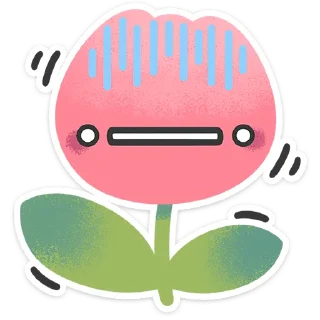 😰 emoji Пашка-Тюльпашка • @TgSticker Telegram sticker 19 of 48