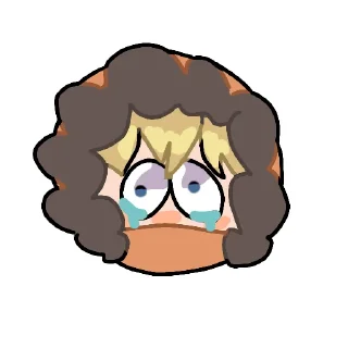 😢 emoji Пидор кенни Telegram sticker 10 of 20