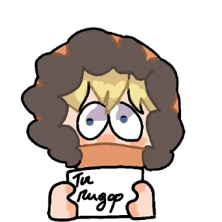 😘 emoji Пидор кенни Telegram sticker 16 of 20