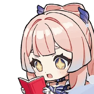 📕 emoji Genshin Collab @stickersMH Telegram sticker 6 of 39