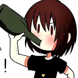 🍺 emoji Пьяный Чара Telegram sticker 6 of 51
